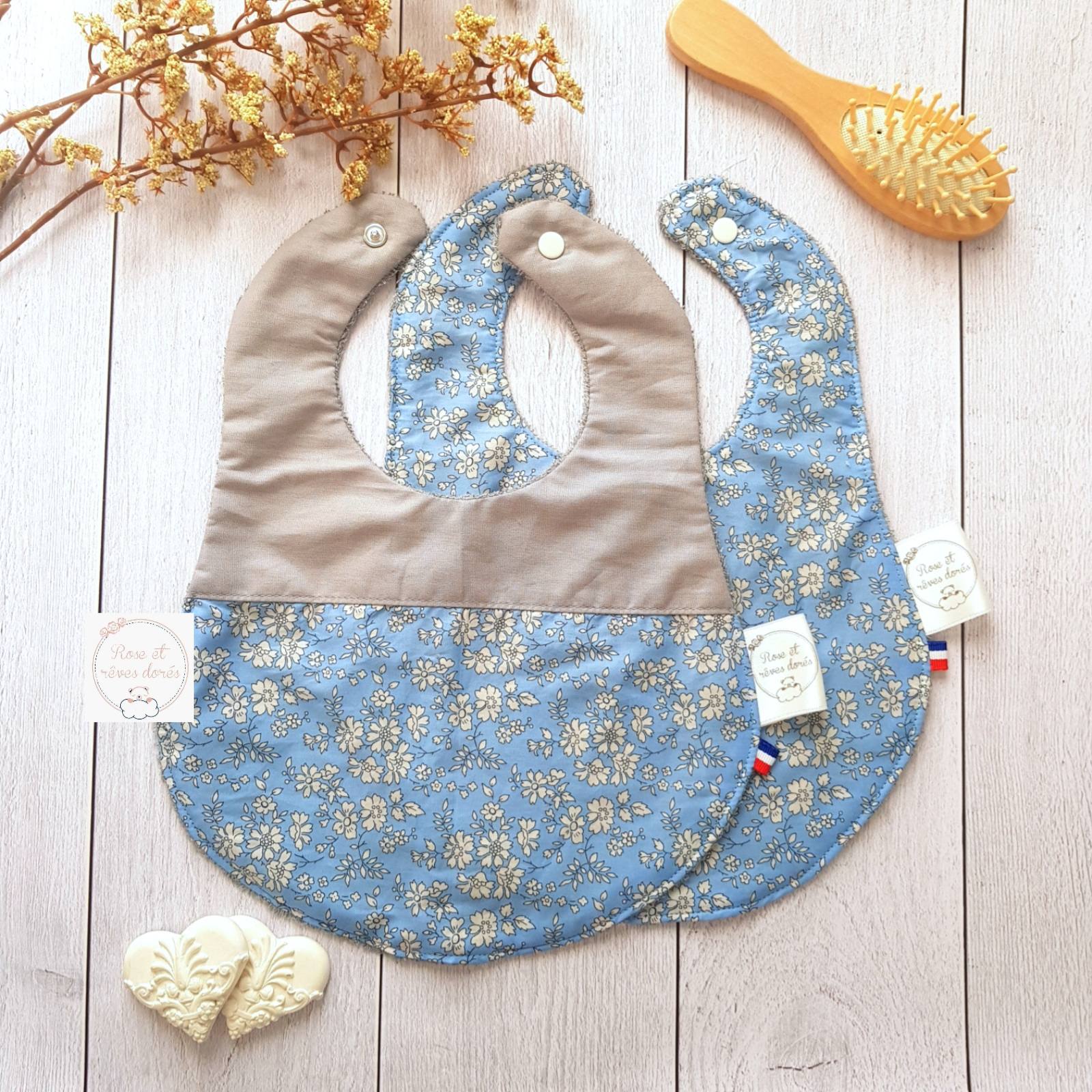 bavoir idée cadeau roseetrevesdores