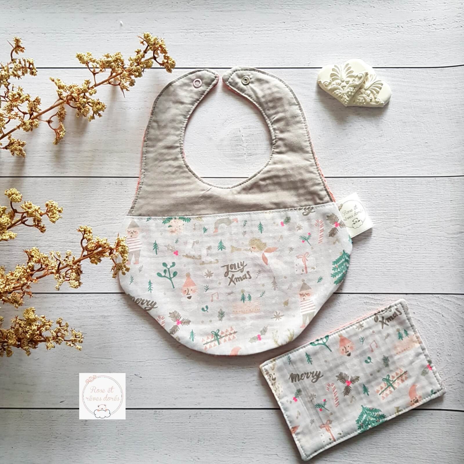 duo de noel bavoir bébé