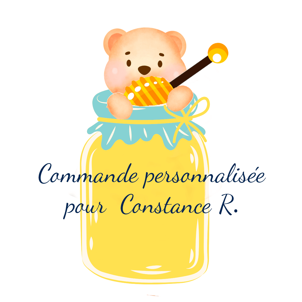 Commande personnalisée pour Constance R.